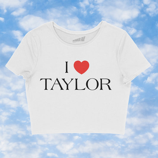 I Love Taylor Baby Tee